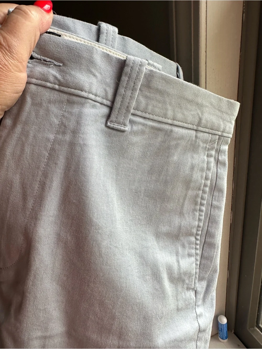 J. Crew Men’s Flat Front Shorts in Light Sage